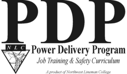 PDP NLC POWER DELIVERY PROGRAM JOB TRAINING & SAFETY CURRICULUM A PRODUCT OF NORTHWEST LINEMAN COLLEGE trademark