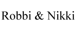 ROBBI & NIKKI trademark