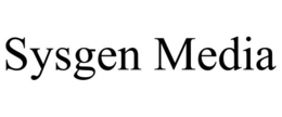 SYSGEN MEDIA trademark