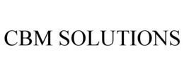 CBM SOLUTIONS trademark