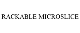 RACKABLE MICROSLICE trademark