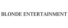 BLONDE ENTERTAINMENT trademark