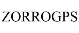 ZORROGPS trademark