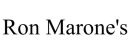 RON MARONE'S trademark