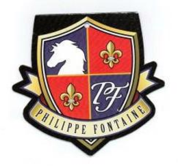 PF PHILIPPE FONTAINE trademark