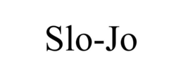 SLO-JO trademark
