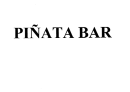 PIÑATA BAR trademark