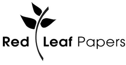 RED LEAF PAPERS trademark