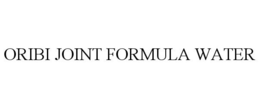 ORIBI JOINT FORMULA WATER trademark