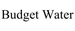 BUDGET WATER trademark