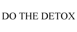 DO THE DETOX trademark
