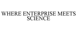 WHERE ENTERPRISE MEETS SCIENCE trademark
