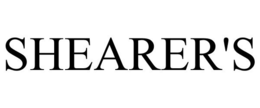 SHEARER'S trademark
