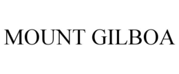 MOUNT GILBOA trademark