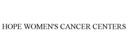 HOPE WOMEN'S CANCER CENTERS trademark