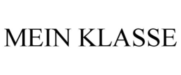 MEIN KLASSE trademark