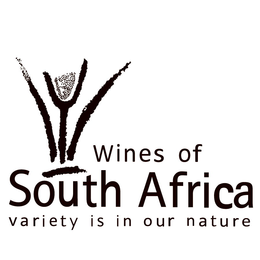 WINES OF SOUTH AFRICA VARIETY IS IN OUR NATURE trademark