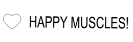 HAPPY MUSCLES! trademark