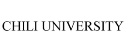 CHILI UNIVERSITY trademark