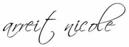 ARREIT NICOLE trademark