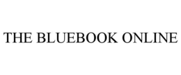 THE BLUEBOOK ONLINE trademark