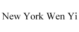 NEW YORK WEN YI trademark