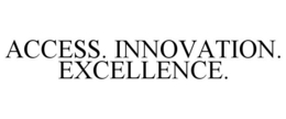 ACCESS. INNOVATION. EXCELLENCE. trademark