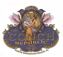THE CONCH REPUBLIC GRILL RAW BAR NORTH REDINGTON BEACH, FL trademark