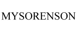MYSORENSON trademark