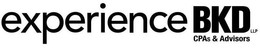EXPERIENCE BKD LLC CPAS & ADVISORS trademark