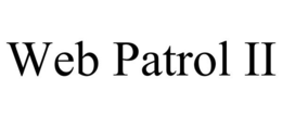 WEB PATROL II trademark