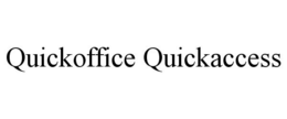 QUICKOFFICE QUICKACCESS trademark