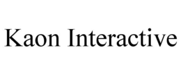 KAON INTERACTIVE trademark