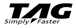 TAG SIMPLY FASTER trademark