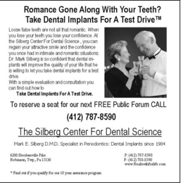 TAKE DENTAL IMPLANTS FOR A TEST DRIVE trademark