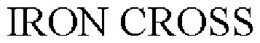 IRON CROSS trademark