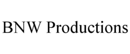 BNW PRODUCTIONS trademark