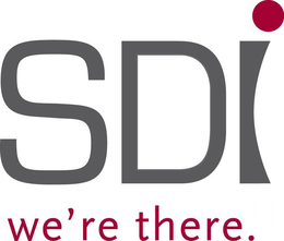 SDI WE'RE THERE. trademark