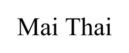 MAI THAI trademark