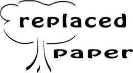 REPLACED PAPER trademark