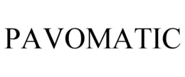 PAVOMATIC trademark