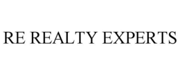 RE REALTY EXPERTS trademark