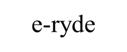 E-RYDE trademark