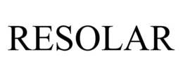 RESOLAR trademark