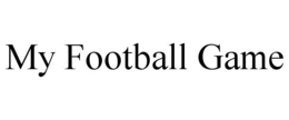 MY FOOTBALL GAME trademark
