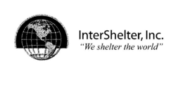 INTERSHELTER, INC. "WE SHELTER THE WORLD" trademark