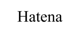 HATENA trademark