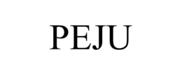 PEJU trademark