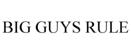 BIG GUYS RULE trademark