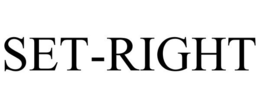 SET-RIGHT trademark